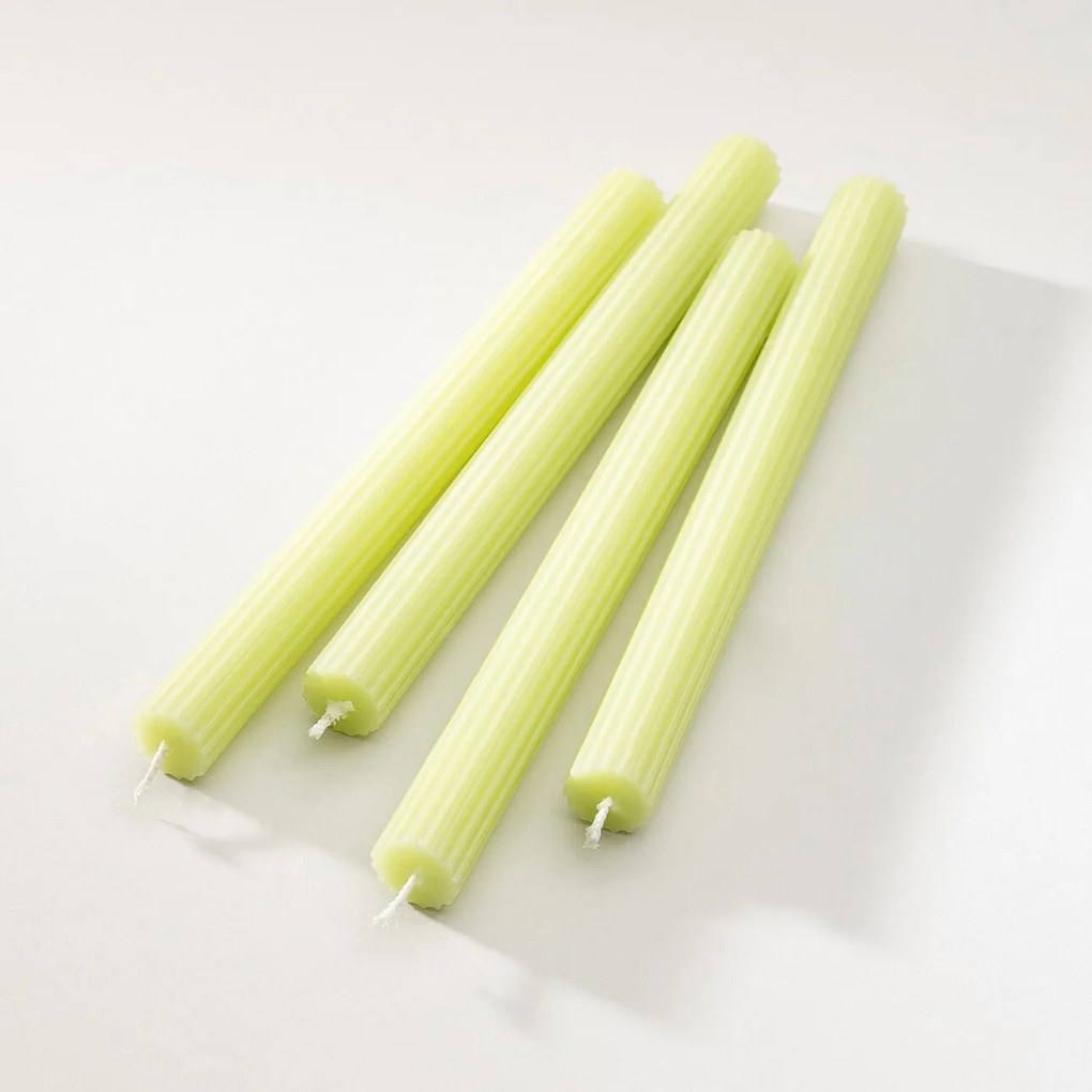 Zestaw świec stroikowych Lime 2x25 cm
