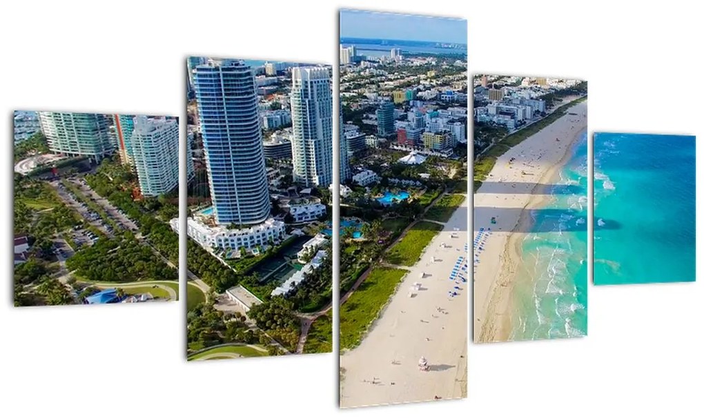 Obraz- Miami, Floryda (125x70 cm)