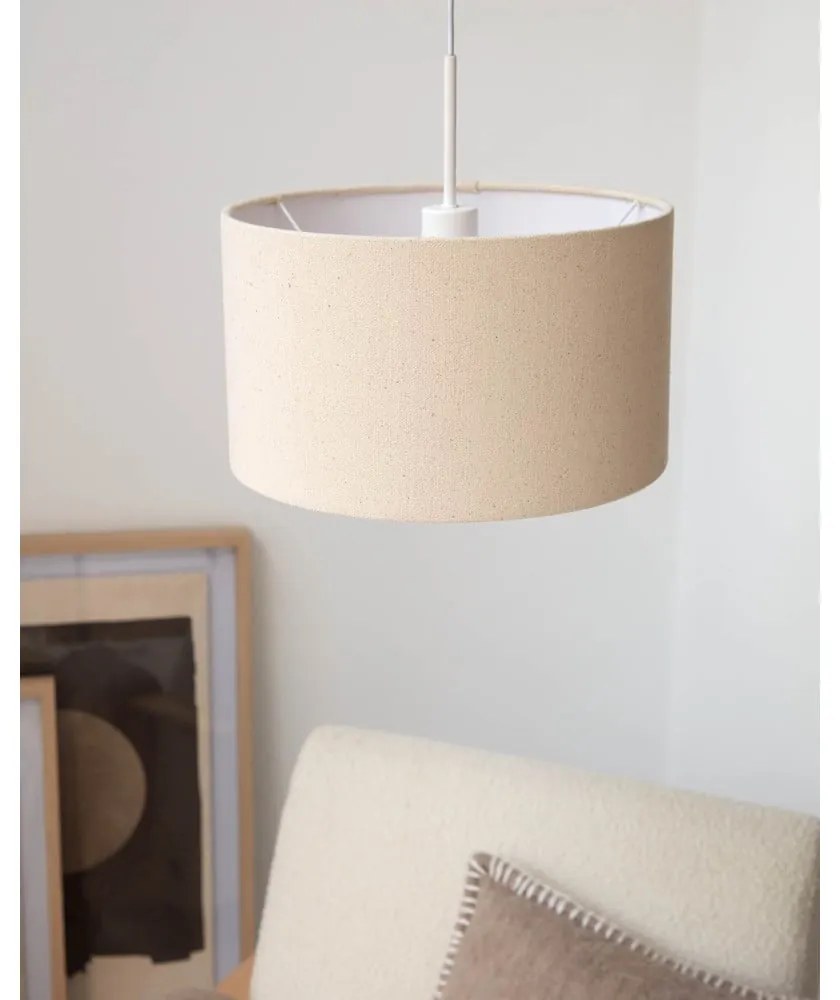 Kremowy abażur ø 40 cm Nazli – Kave Home