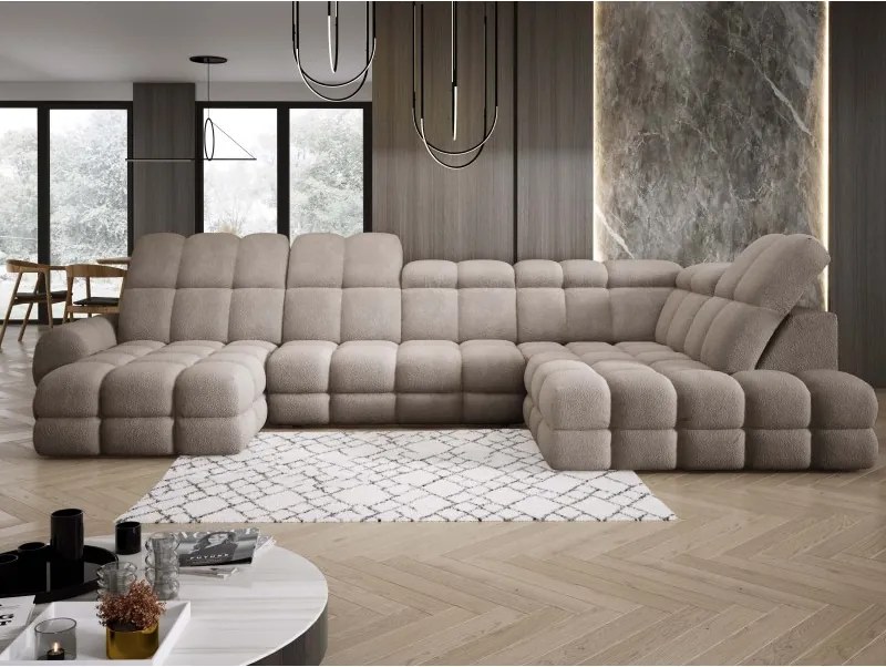 Narożnik TOLLO XL Prawostronny Elektryczna regulacja Tkanina ANTHOLOGY 06 WERSAL