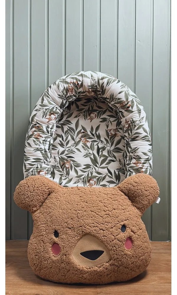Poduszka dziecięca z mikropluszu Bear – Malomi Kids