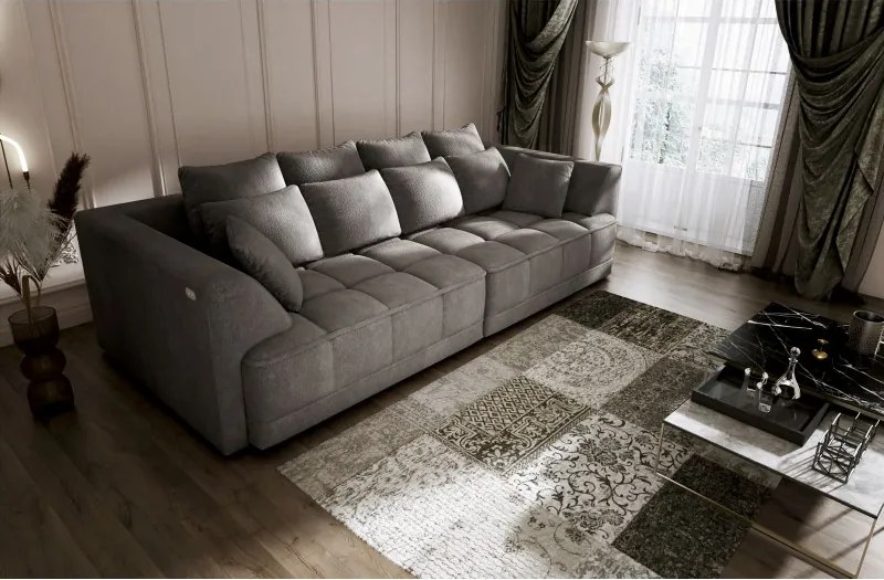 Sofa kanapa TIGA z funkcja spania Elektryczny System rozkładania WERSAL