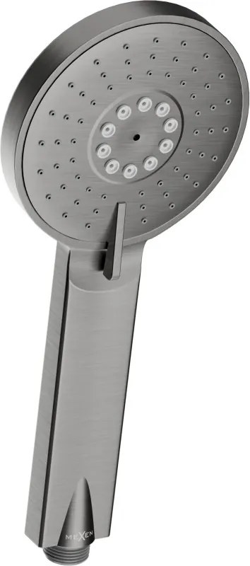 Mexen R-40 rączka prysznicowa 3-funkcyjna, gun gray szczotkowany - 79540-66