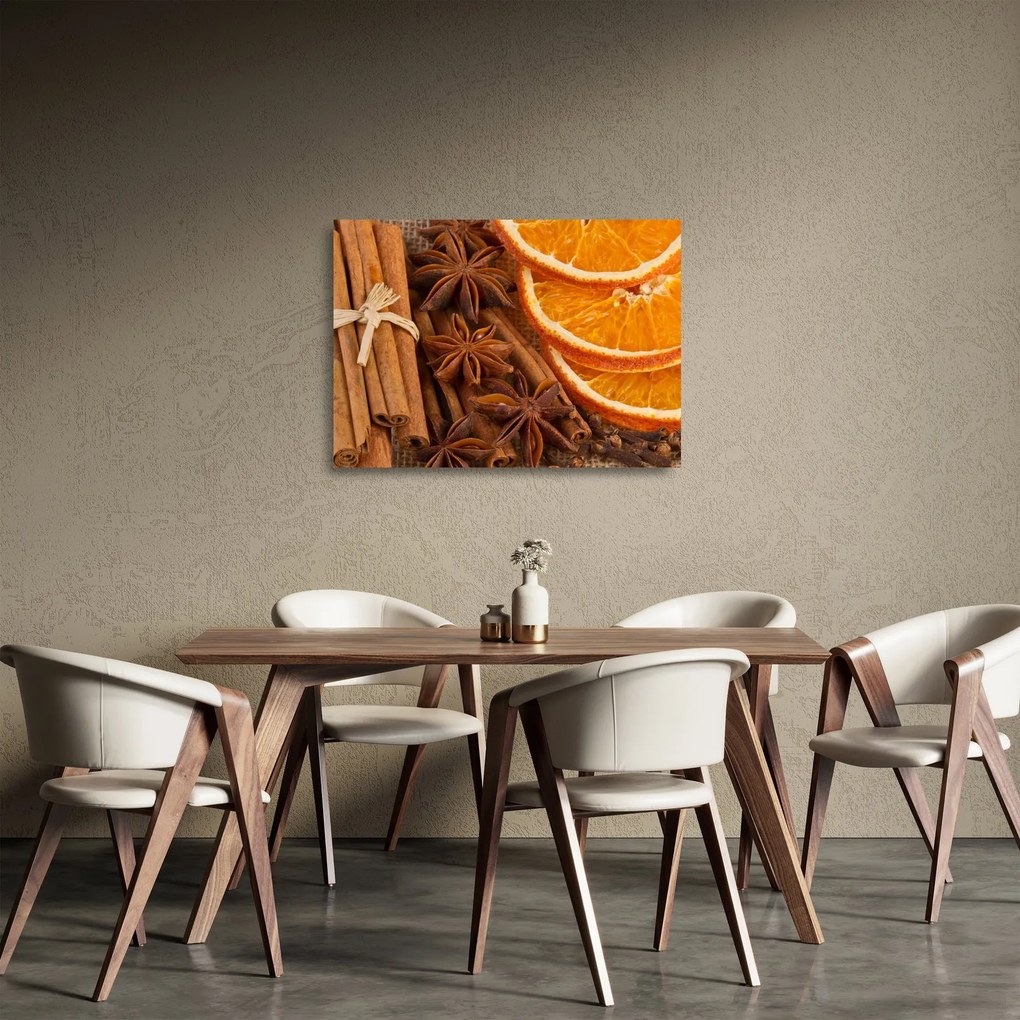 Obraz na szkle - Pachnące przyprawy (70x50 cm)