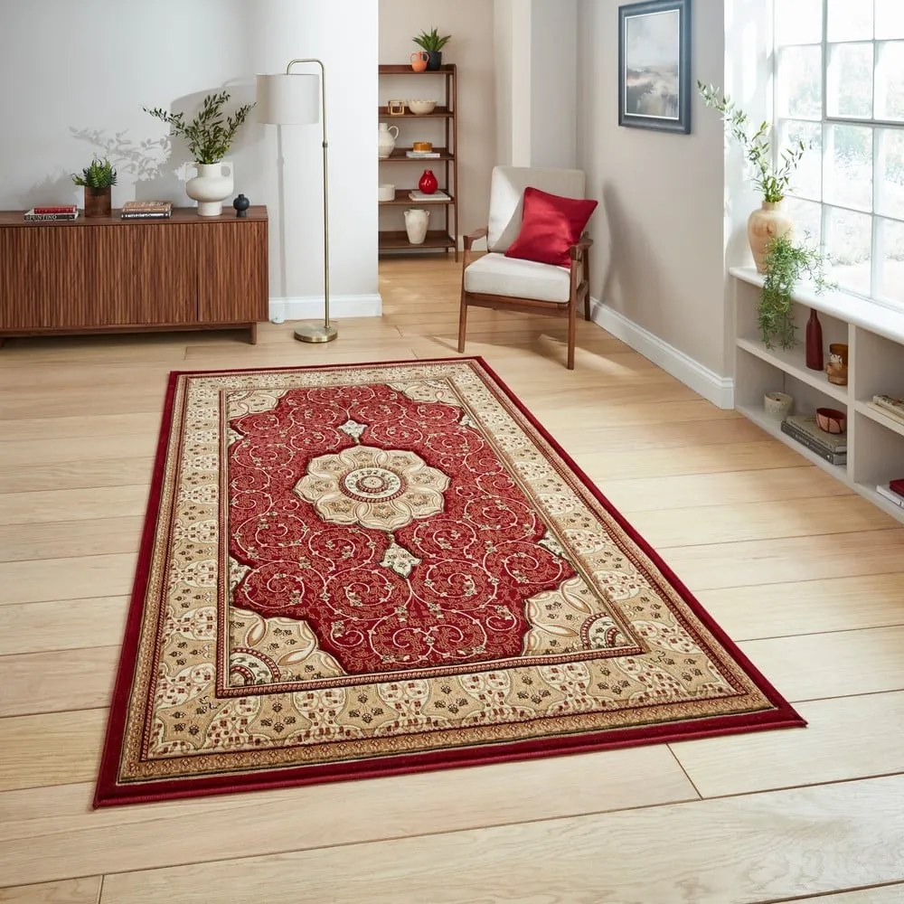 Czerwony dywan 160x230 cm Heritage – Think Rugs