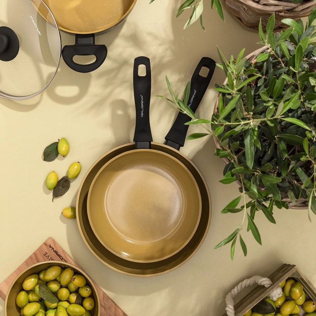 Florina Hliníková Patelnia WOK AmVegan by MateuszGessler, 28 cm
