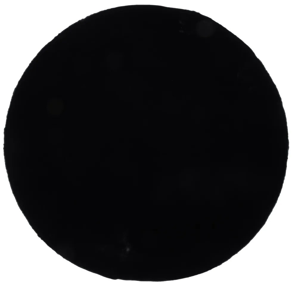 Dywan Rabby CZARNY - KOŁO 133x133 Koło