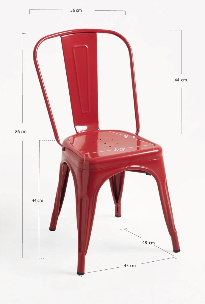 Pakiet 4 krzese Torix