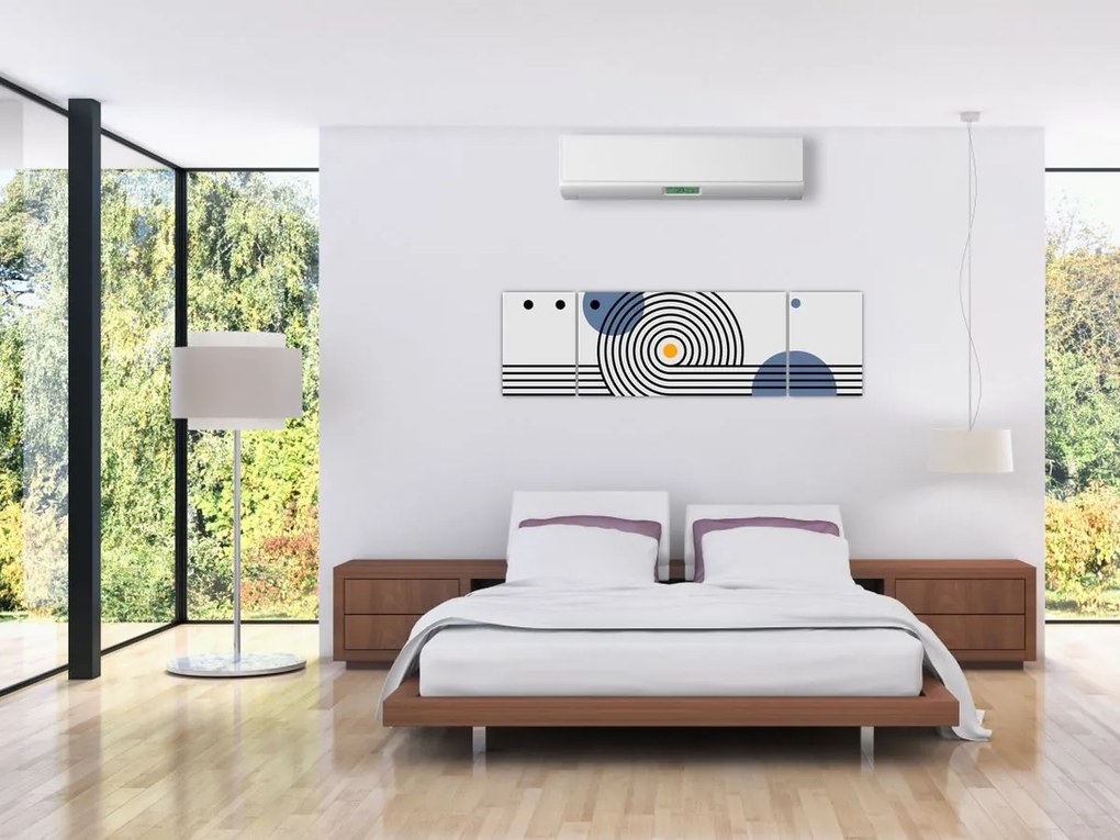 Obraz - Minimalistyczna abstrakcja N⁰1 (170x50 cm)
