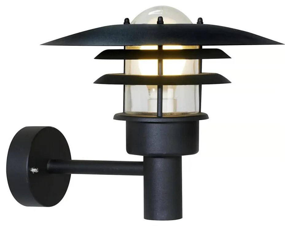 Nordlux - Kinkiet zewnętrzny LONSTRUP 1xE27/60W/230V IP44 czarny
