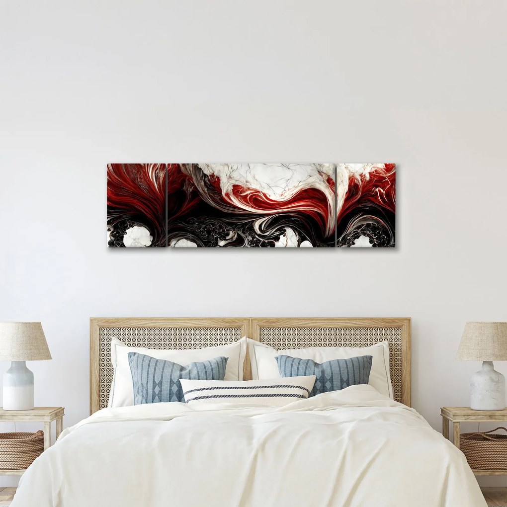 Obraz - Nowoczesna abstrakcja (170x50 cm)