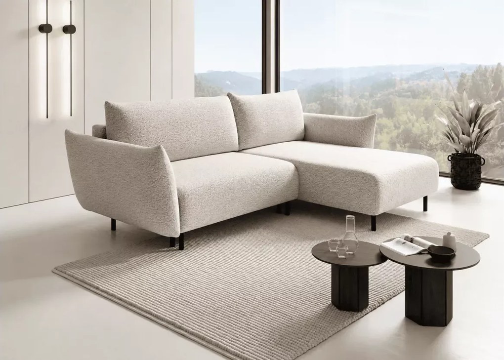 Narożnik Rendez – elegancki mebel z funkcją spania, pojemnikiem i personalizacją tapicerki