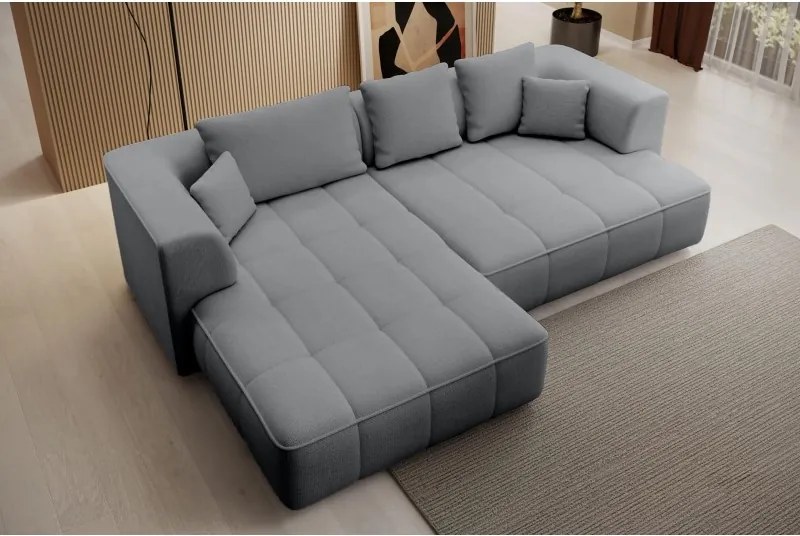 Narożnik ALBIO S z elektryczną regulacją siedziska funkcja spania WERSAL