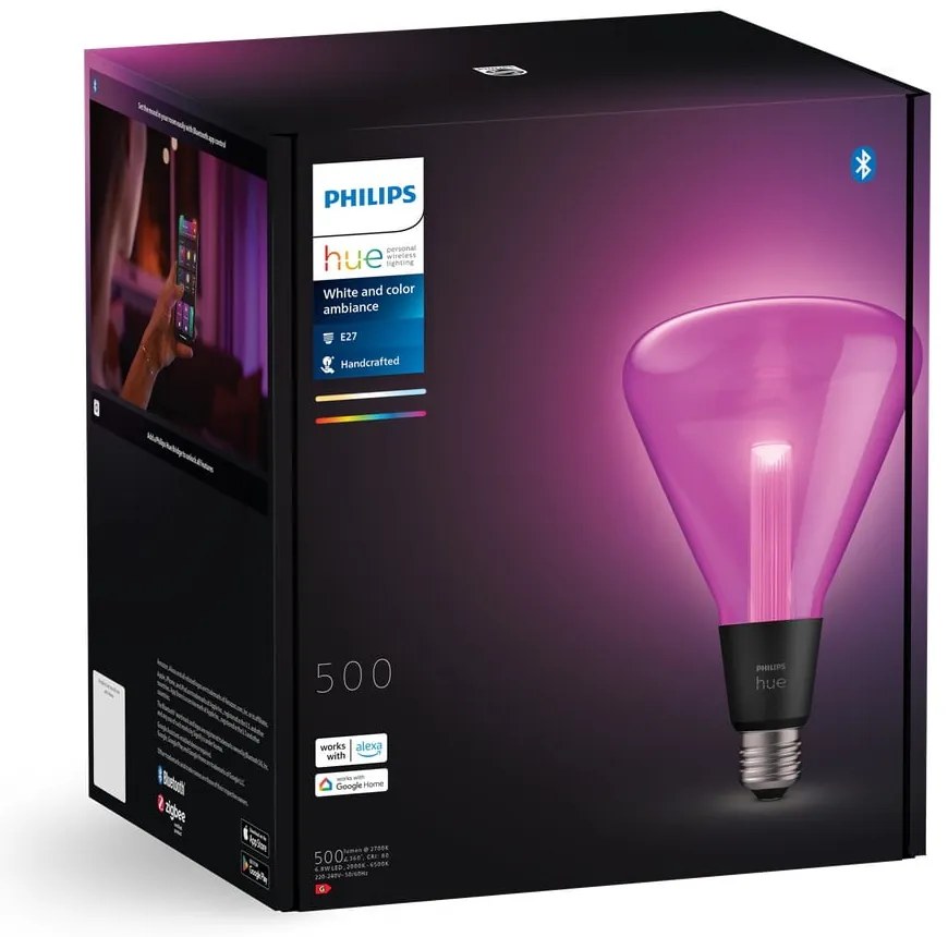 Inteligentna żarówka z gwintem E27, 7 W LG – Philips Hue