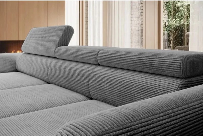 Narożnik ALISSON S/MINI z elektryczną regulacją siedziska WERSAL