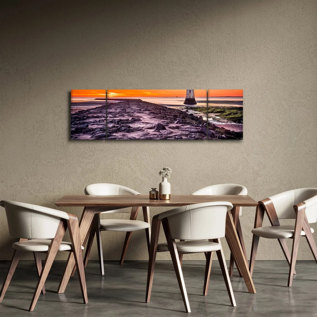 Obraz latarni morskiej (170x50 cm)