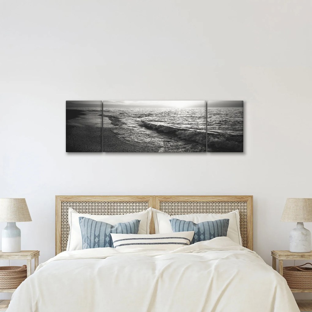 Obraz - Na brzegu morza (170x50 cm)