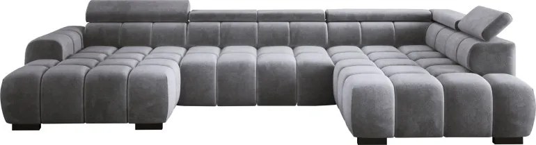 Narożnik BULL XL Prawostronny z elektryczną funkcją regulacji tkanina Salvador 15 WERSAL