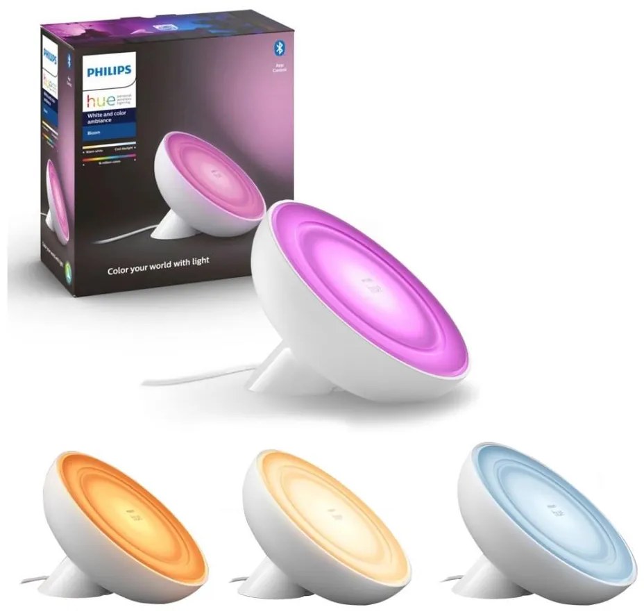 Philips - LED RGB Ściemnialna lampa stołowa Hue BLOOM 1xLED/7,1W/230V