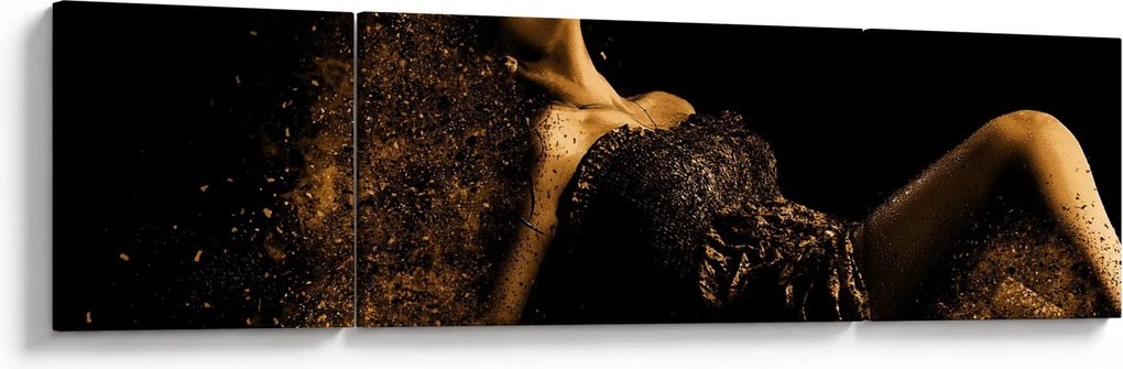 Obraz - Kobieta ze złota (170x50 cm)