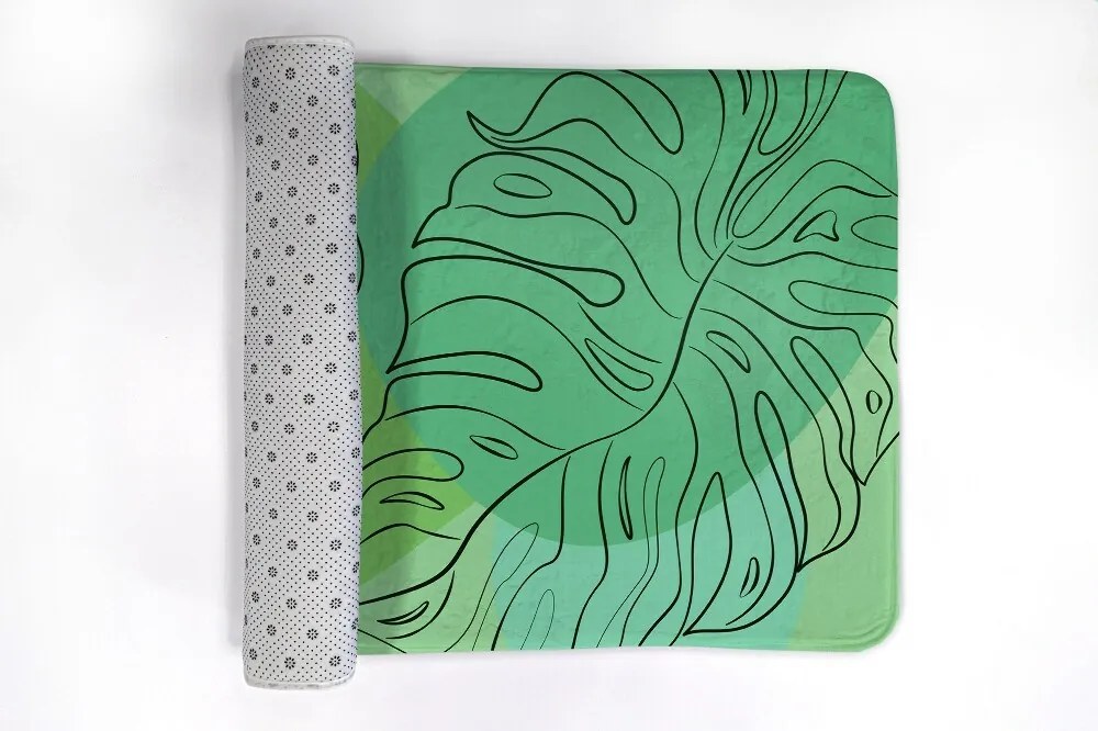 Dywanik łazienkowy Dywanik łazienkowy Monstera Liście