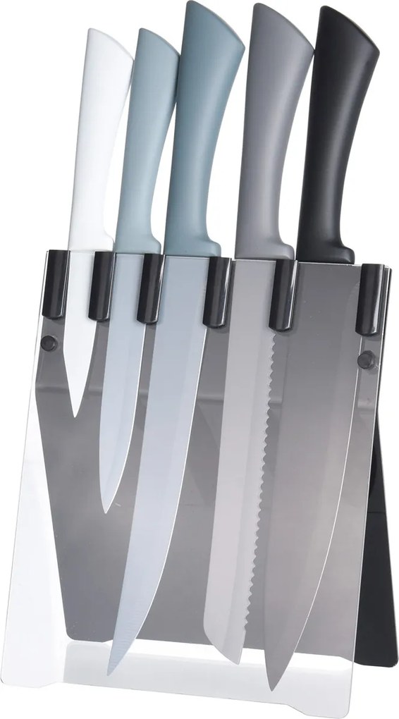 5-częściowy zestaw noży w stojaku