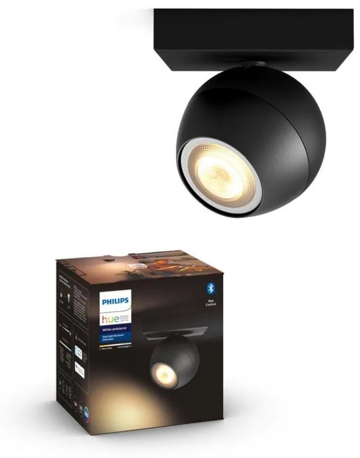 Philips 50471/30/P9 - LED Ściemnialne oświetlenie punktowe Hue BUCKRAM 1xGU10/5W/230V