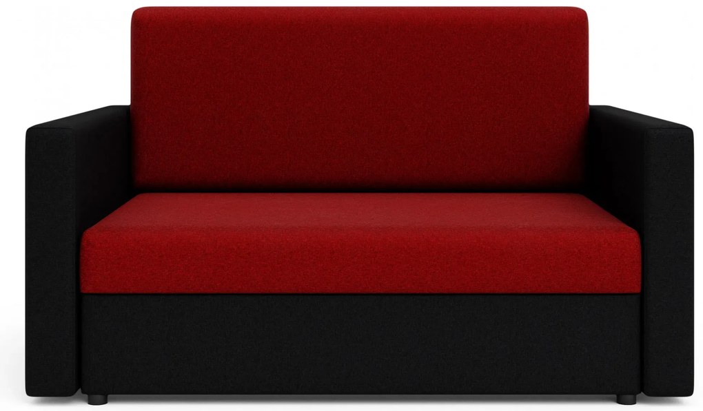 Kanapa amerykanka czerwony + czarny R3-R79