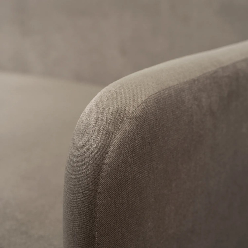 Sofa Rozkładana z Funkcją Spania LUMO Dwuosobowa Beżowa Nowoczesna do Salonu