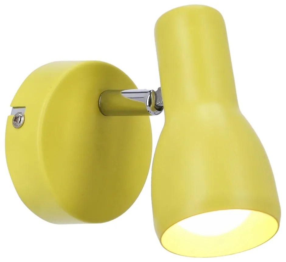 Musztardowy kinkiet Picardo – Candellux Lighting