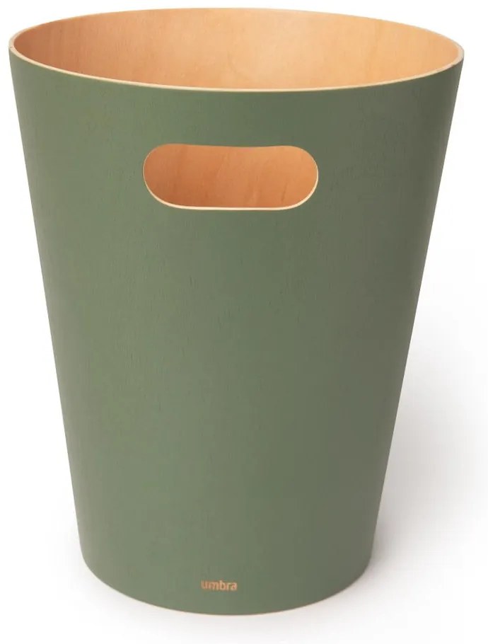 Zielony kosz na śmieci 7,5 l Woodrow – Umbra
