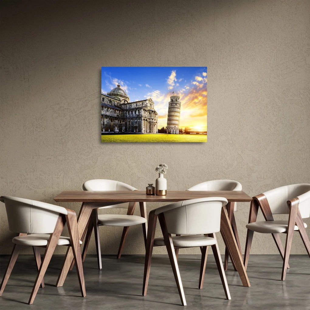Obraz na szkle - Piza (70x50 cm)