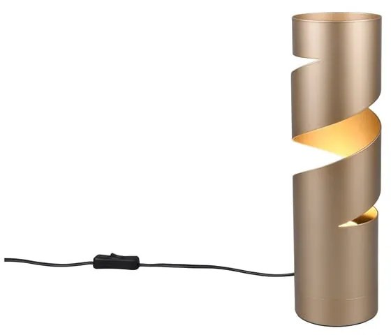 Lampa stołowa w kolorze brązu (wysokość 35 cm) Stream – Trio