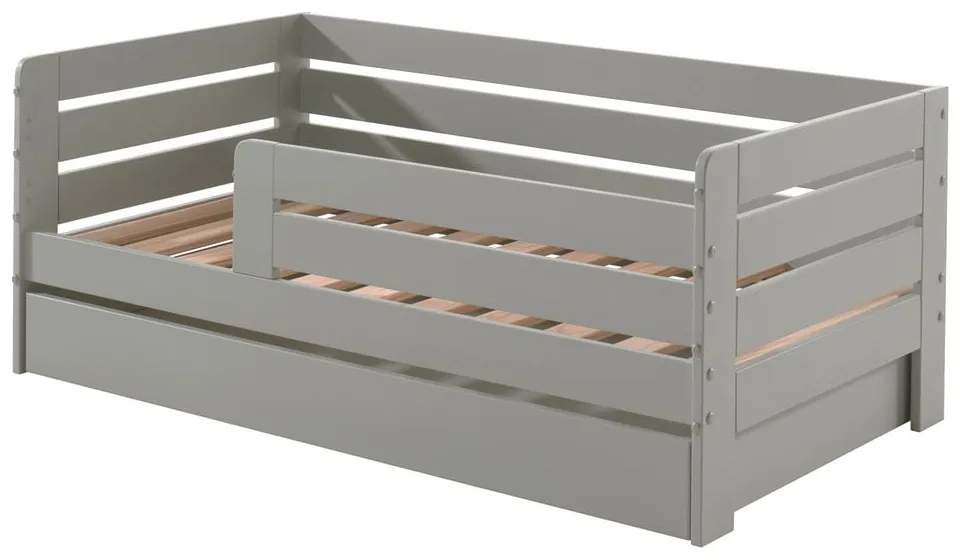 Szara szuflada pod łóżko dziecięce 70x140 cm Peuter – Vipack