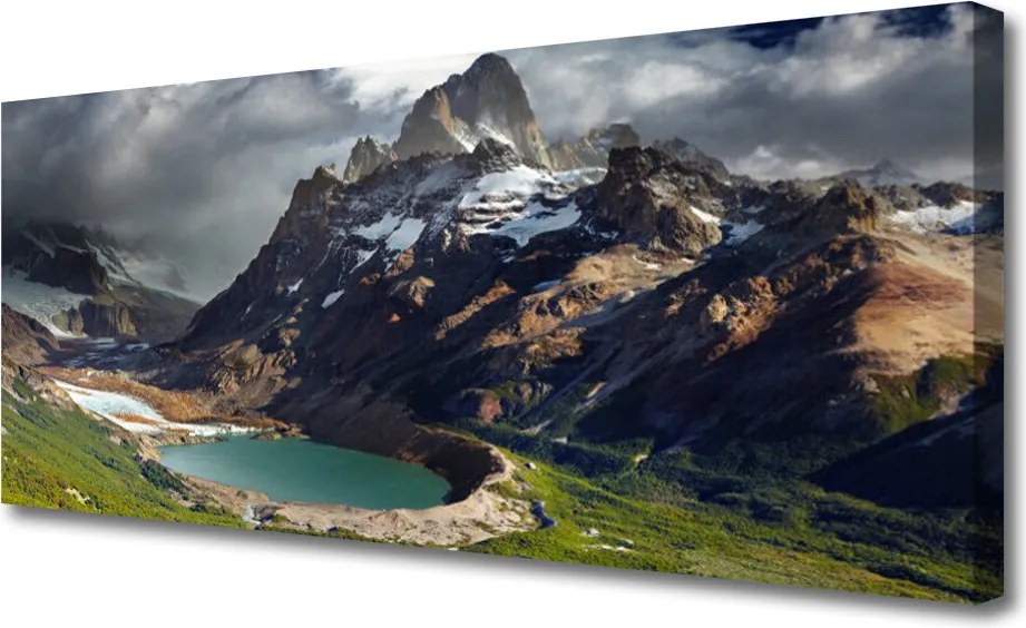 Obraz drukowany na płótnie Skalista Zatoka o Poranku