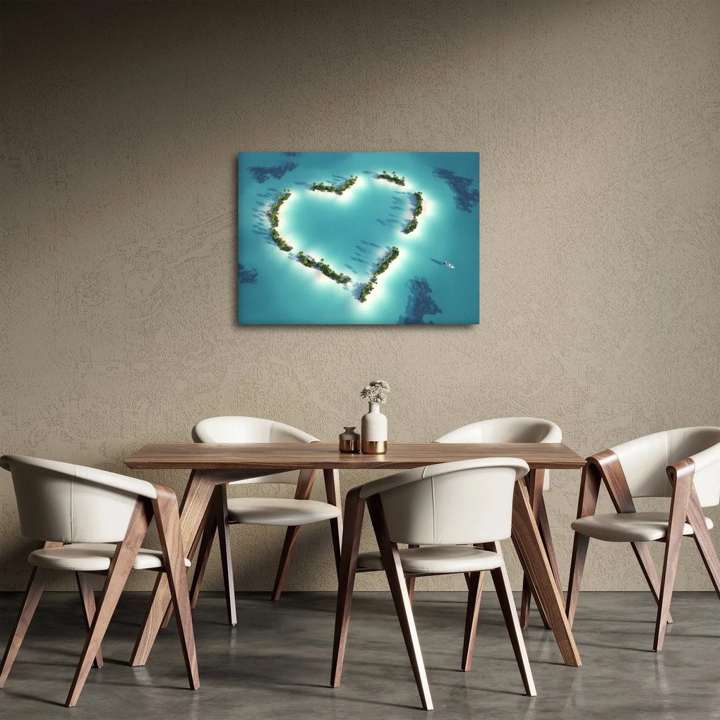 Obraz - Wyspy serca (70x50 cm)