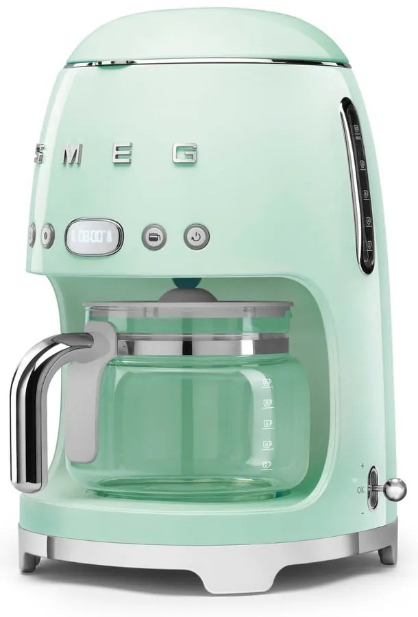 Jasnozielony ekspres do kawy przelewowej Retro Style – SMEG