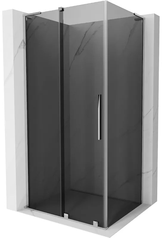 Mexen Velar L kabina prysznicowa rozsuwana 90 x 70 cm, grafit, chrom - 871-090-070-43-01