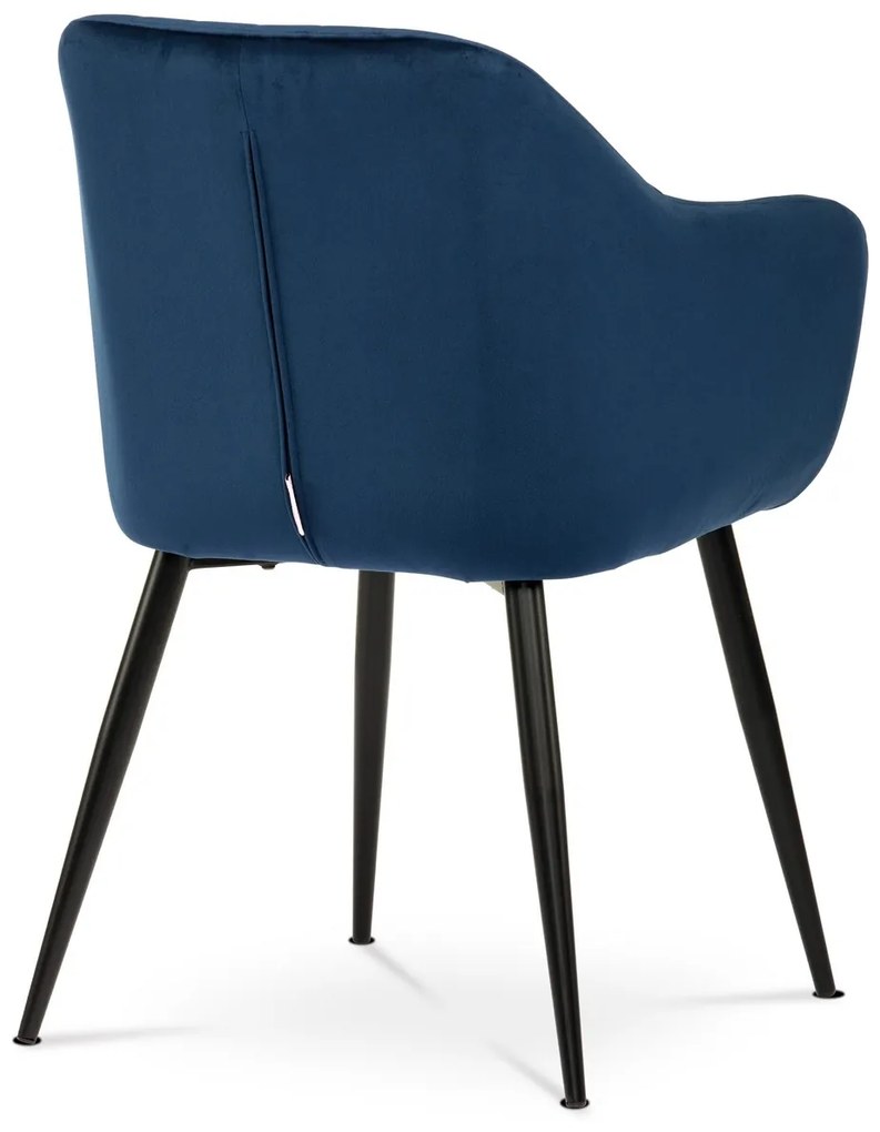 Zestaw krzeseł do jadalni PIKA BLUE4, 2 szt.