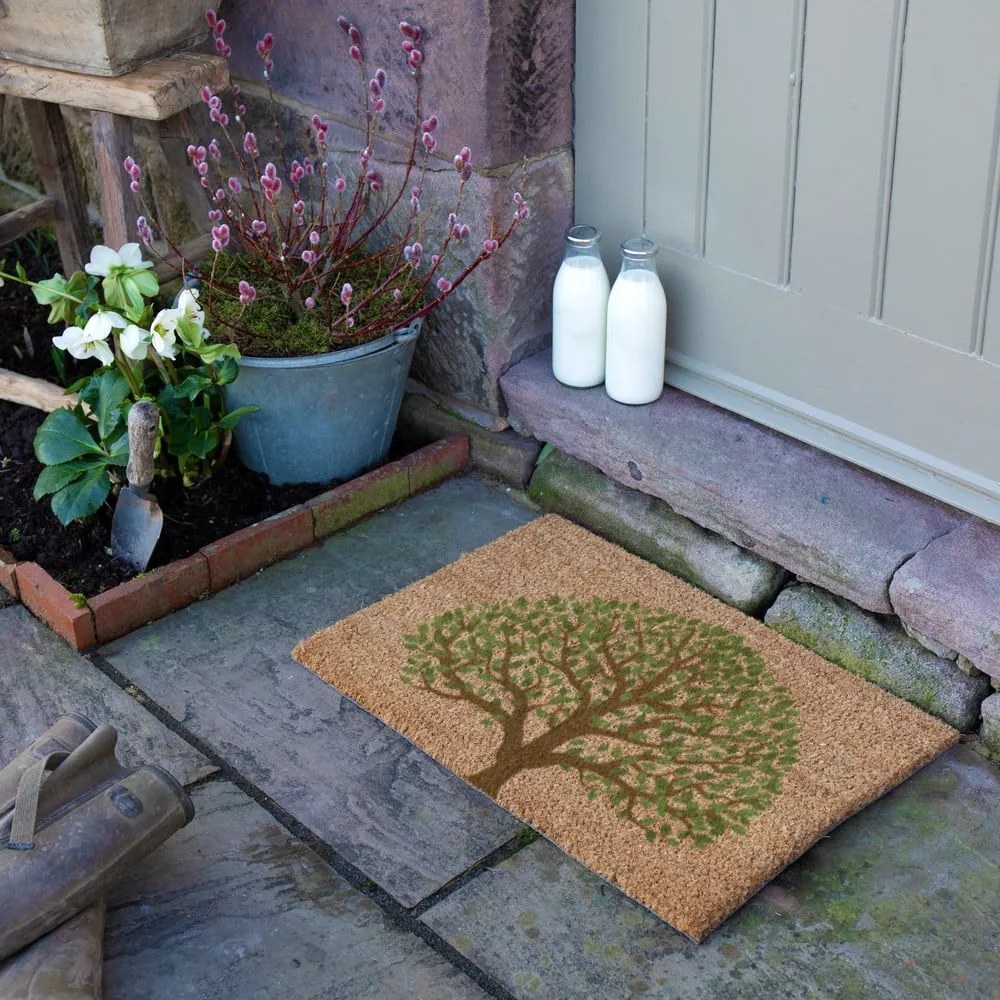 Wycieraczka z włókna kokosowego 40x60 cm Tree of Life – Artsy Doormats