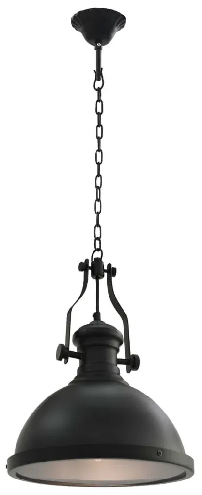 Czarna Industrialna Lampa Sufitowa M5-F01