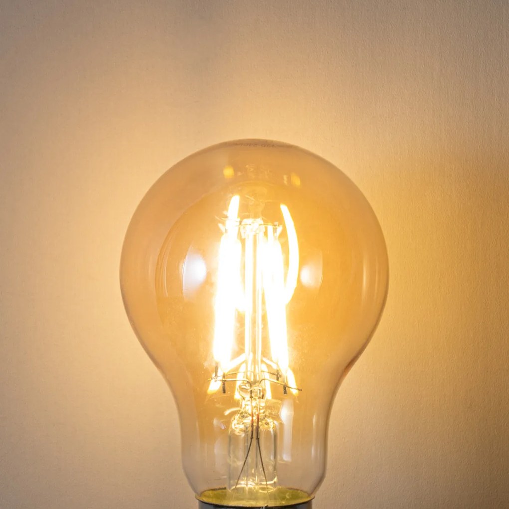 Zestaw 5 E27 dimbare LED lamp A60 goud 5W 500 lm 2700K