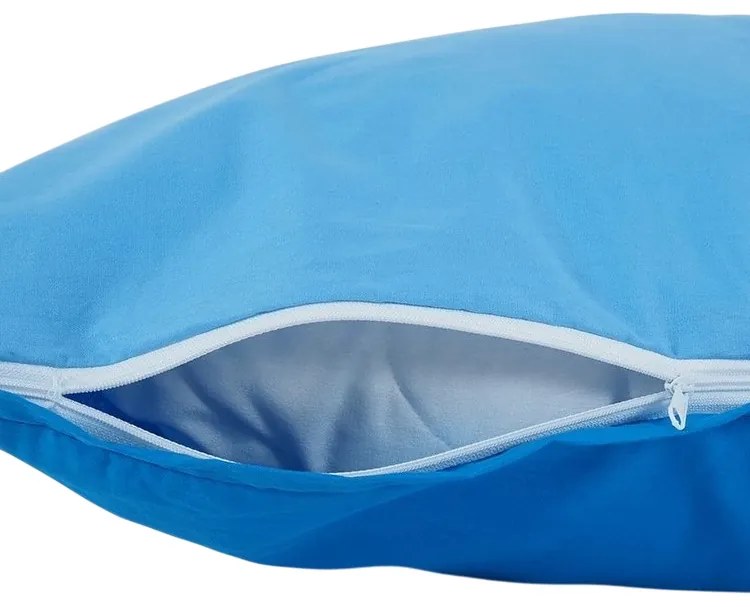 B.E.S. Petrovice Bawełniana pościel Double face kobalt/niebieska