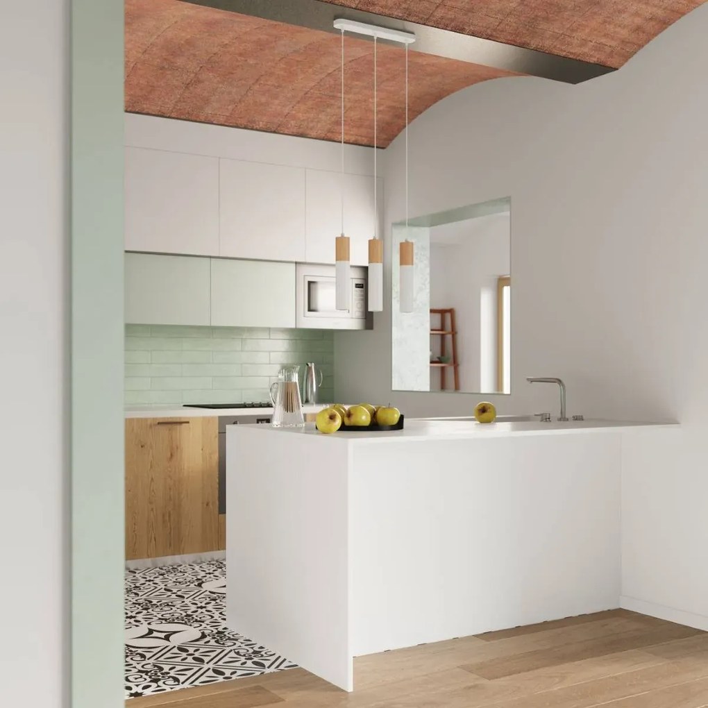 Lampa wisząca PABLO 2 biała SOLLUX LIGHTING