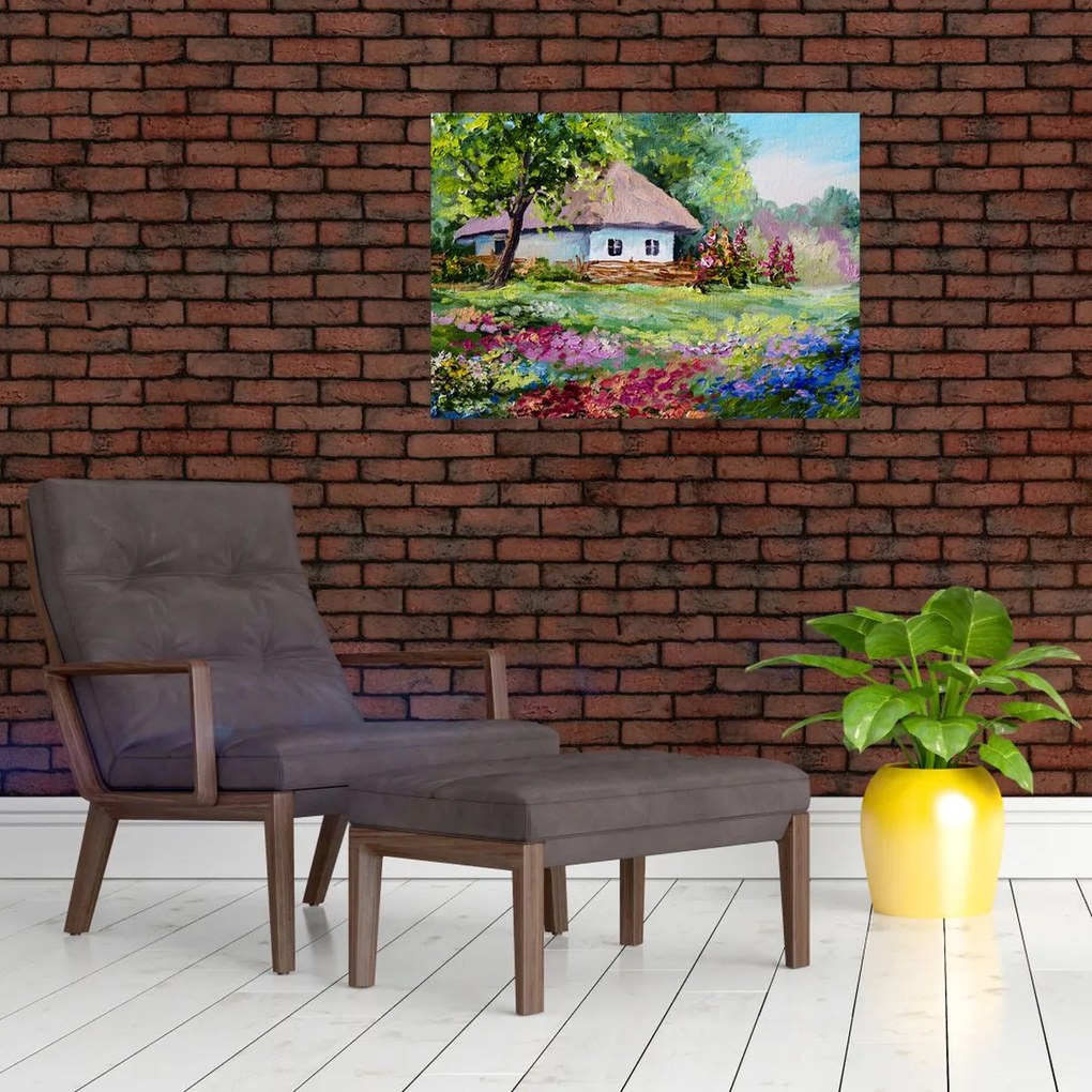 Obraz - Domek (70x50 cm)