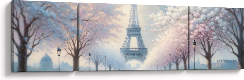 Obraz - Obraz z Paryża (170x50 cm)