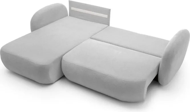 Narożnik OLIO Lewostronny w tkaninie Aragon 80