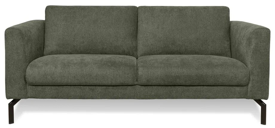 Ciemnozielona sofa 165 cm Gomero – Scandic