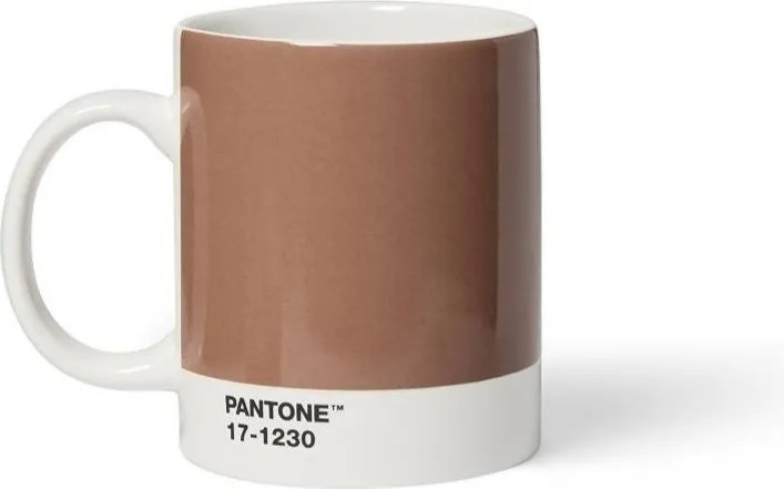 Jasnobrązowy ceramiczny kubek 375 ml Mocha Mousse 17-1230 – Pantone