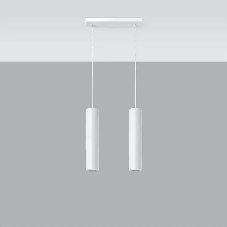 Lampa wisząca LAGOS 2 biała